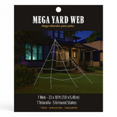 Mega Yard Spider Web Halloween Outdoor Decoration
